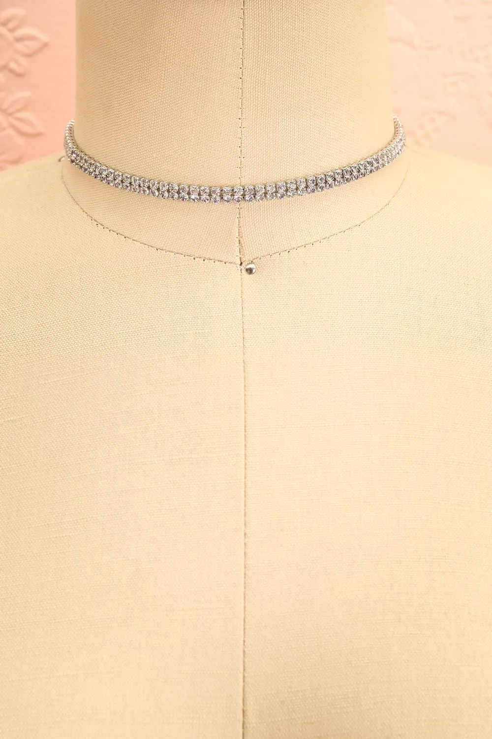 Tamarinier Silver | Crystal Choker