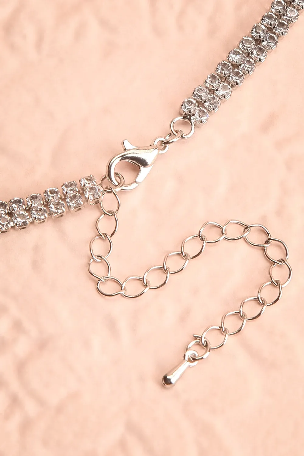 Tamarinier Silver | Crystal Choker