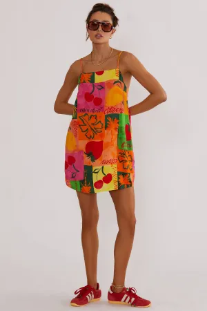 Tayla Dress Fruit Market Beach Riot
