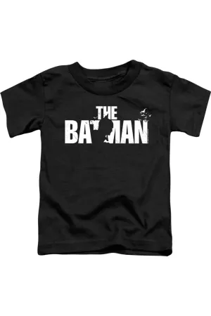 The Batman Silhouette Title Short Sleeve Toddler Tee / T-Shirt