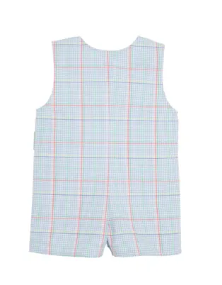 The Beaufort Bonnet Company Boy's Jack Keene Jon Jon - Piccadilly Plaid with Grace Bay Green