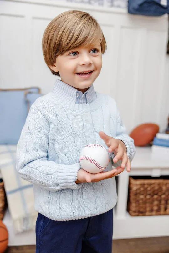The Beaufort Bonnet Company Crawford Crewneck - Buckhead Blue