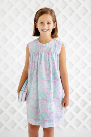 The Beaufort Bonnet Company Girl's Sleeveless McFerran Frock Dress - Beasley Blooms