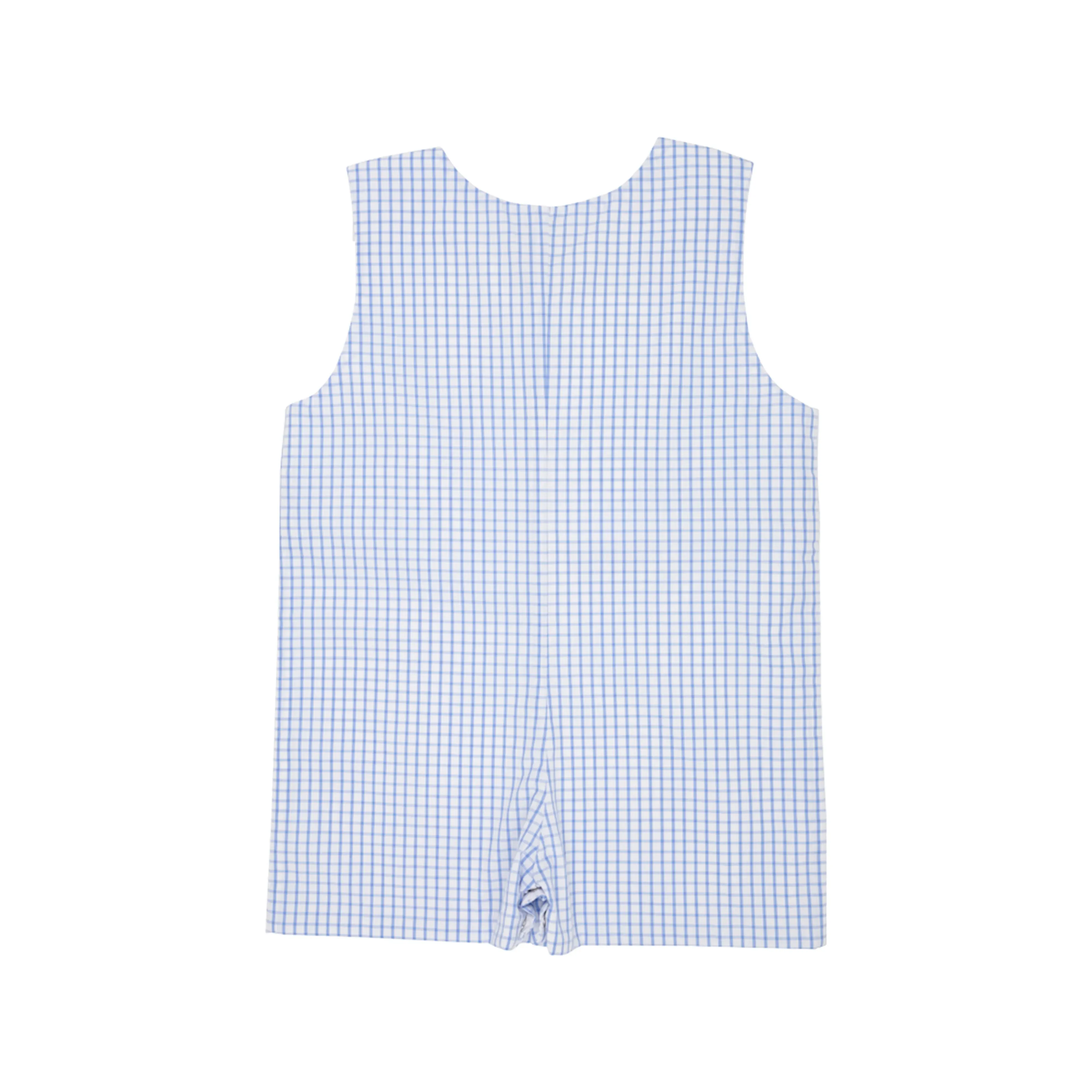 The Beaufort Bonnet Company Infant's Jack Keene Jon Jon - Park City Periwinkle Windowpane