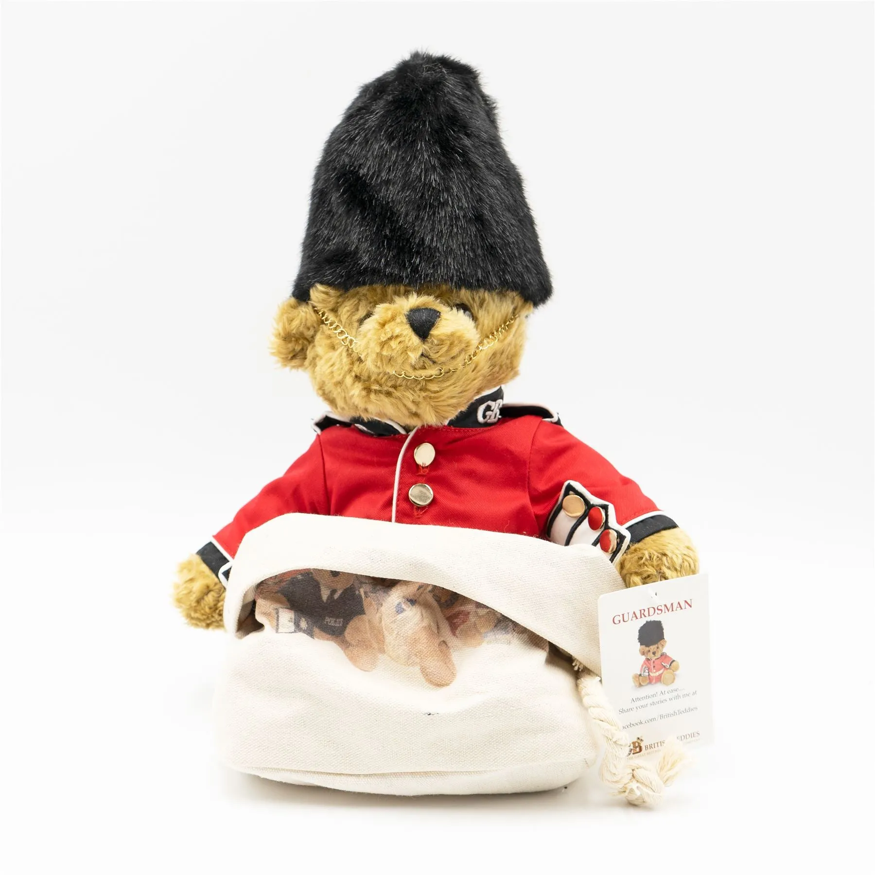 The Great British Teddy Bear Company Guardsman Bear Soft Plush Toys