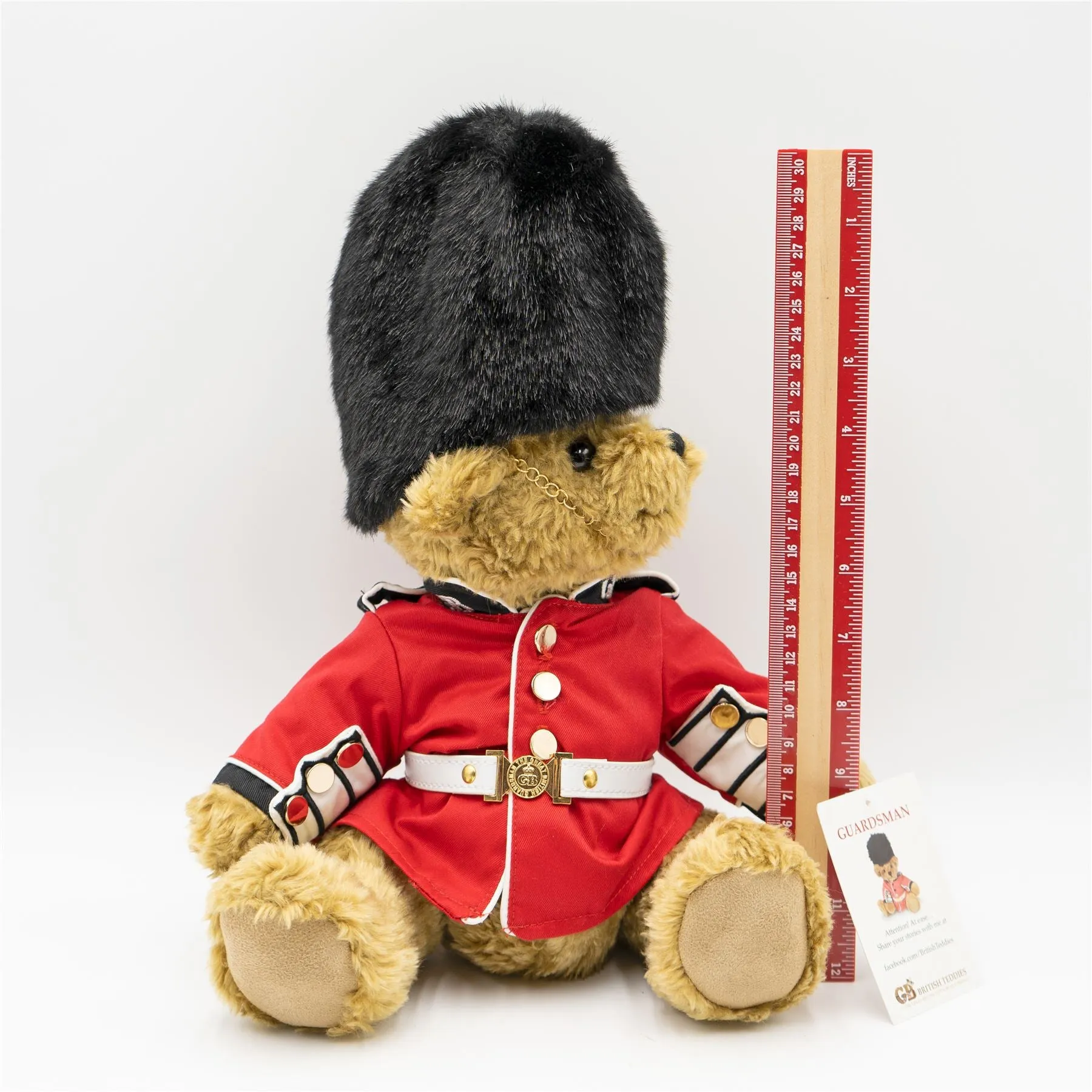 The Great British Teddy Bear Company Guardsman Bear Soft Plush Toys