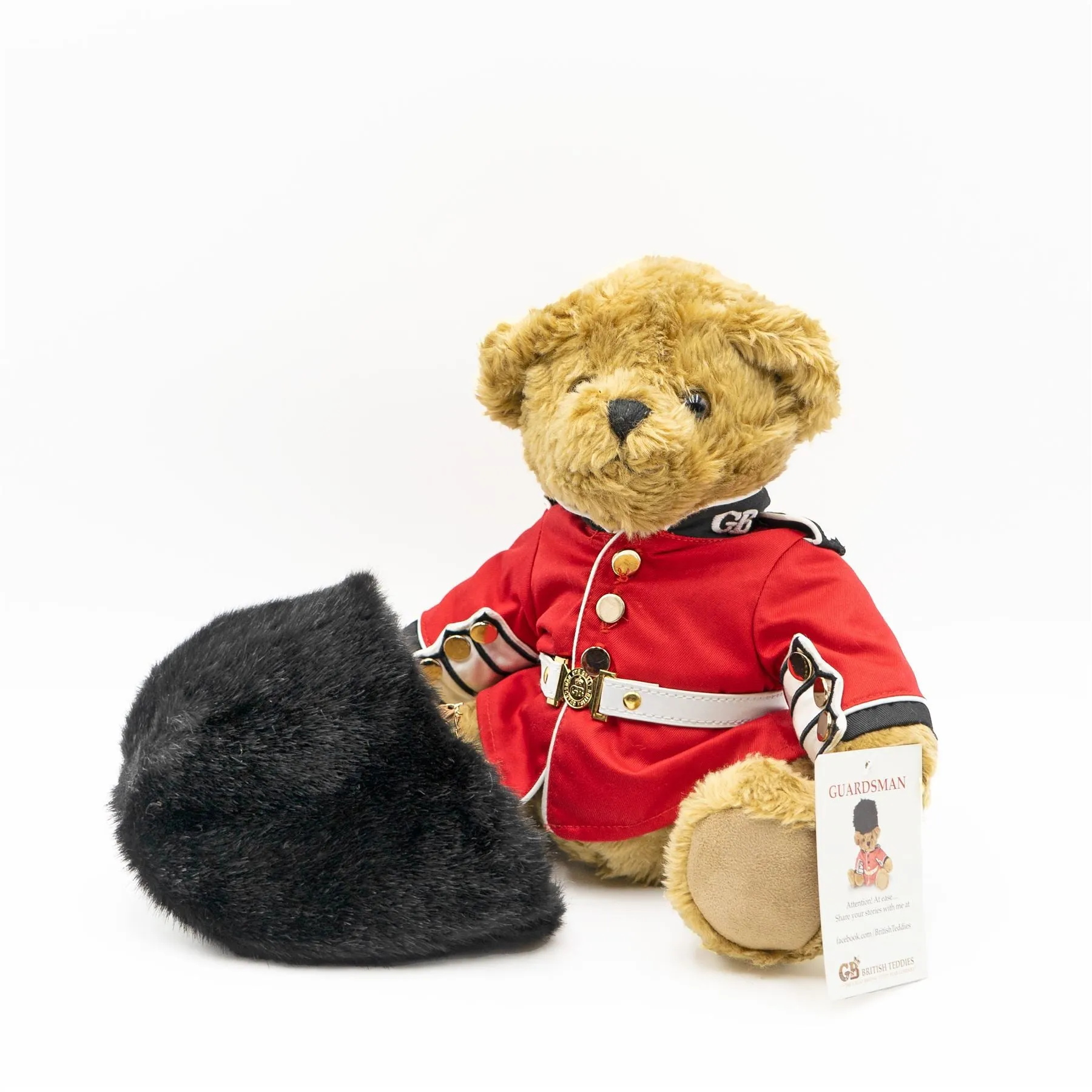 The Great British Teddy Bear Company Guardsman Bear Soft Plush Toys