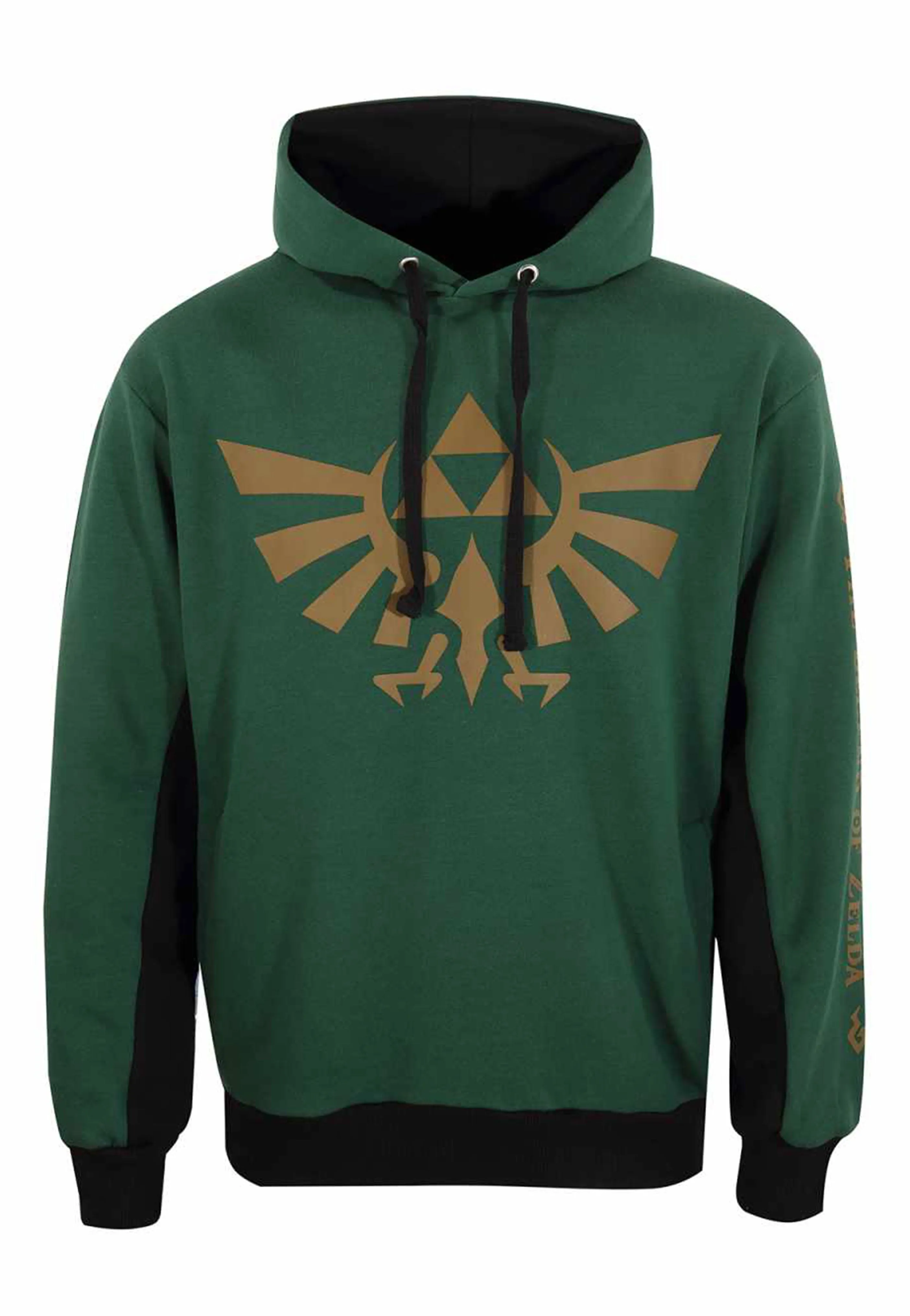 The Legend Of Zelda - Hyrule And Symbols Dark Green - Hoodie