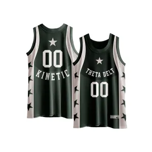 Theta Delta Chi - Star Studded Basketball Jersey