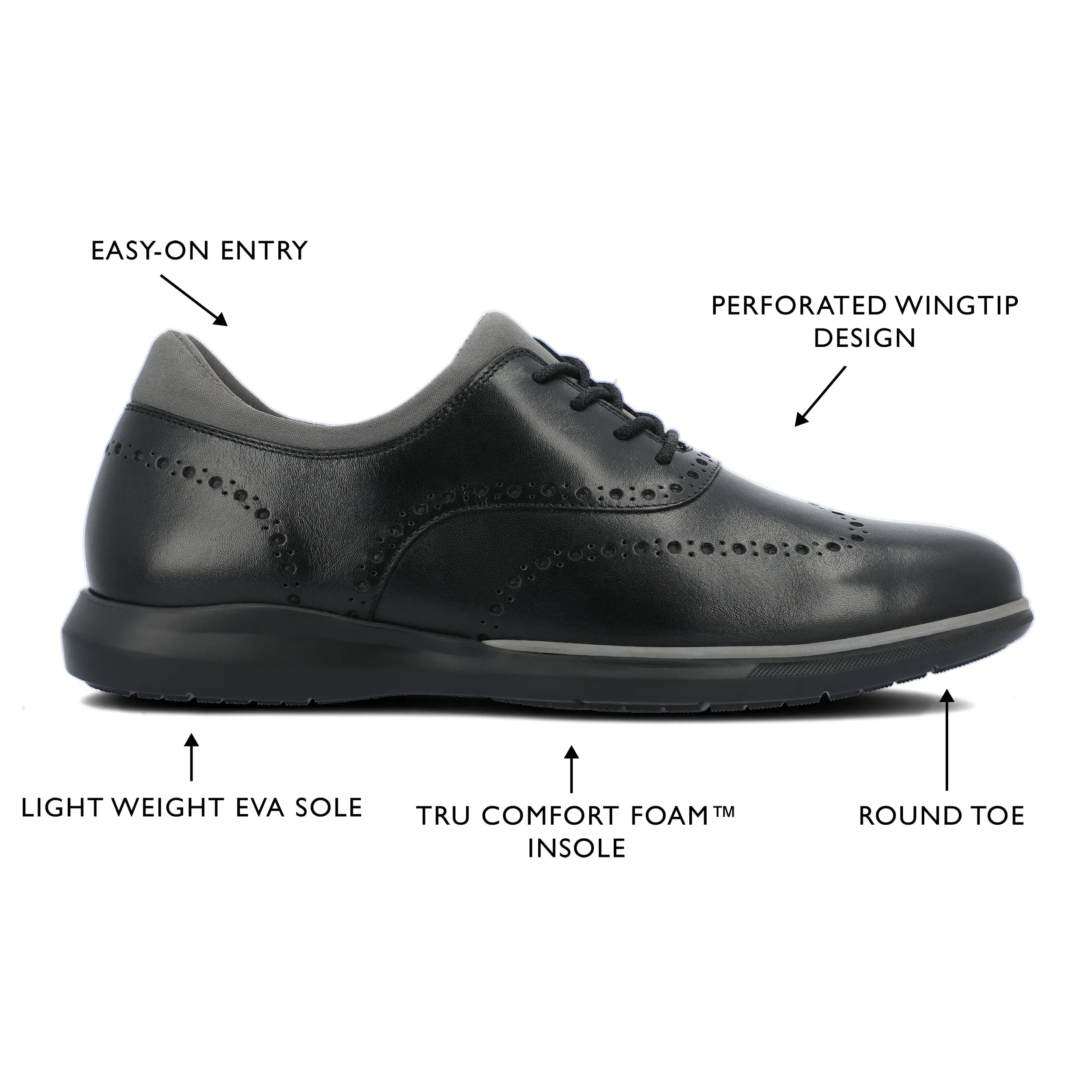 Thomas & Vine Bronson Hybrid Dress Shoe