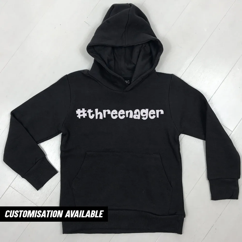 #Threenager Hoodie (MRK X)