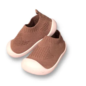Toddler Boy Size 4 Light Brown Slip-On Soft Soul Walking Shoes