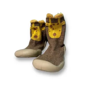 Toddler Boy Size 5 Brown Soft-Soul Slipper Shoes