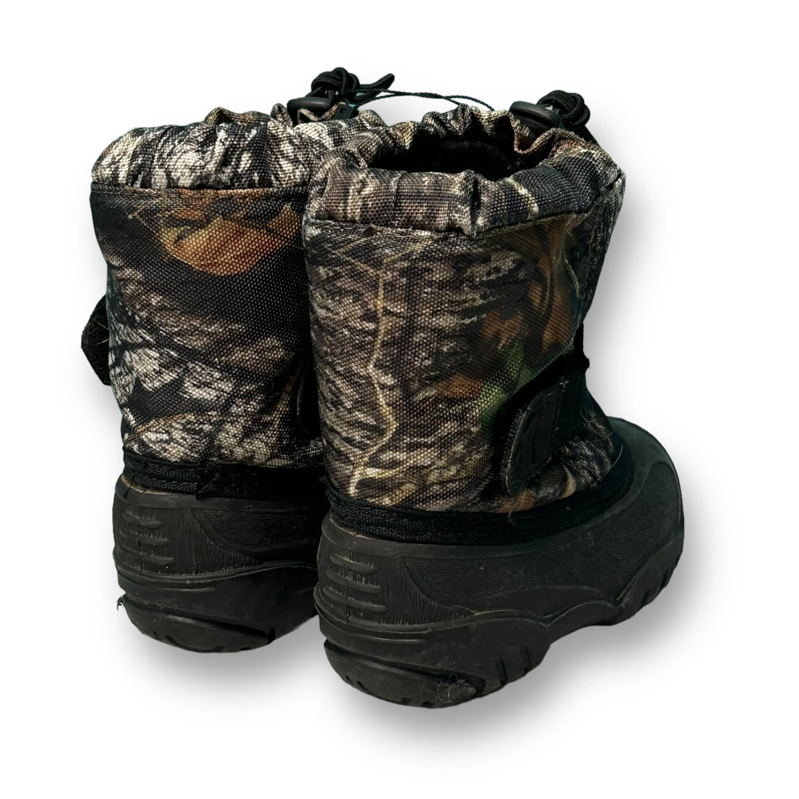 Toddler Boy Size 6 Camo Bungee Fit Weatherproof Snow Boots