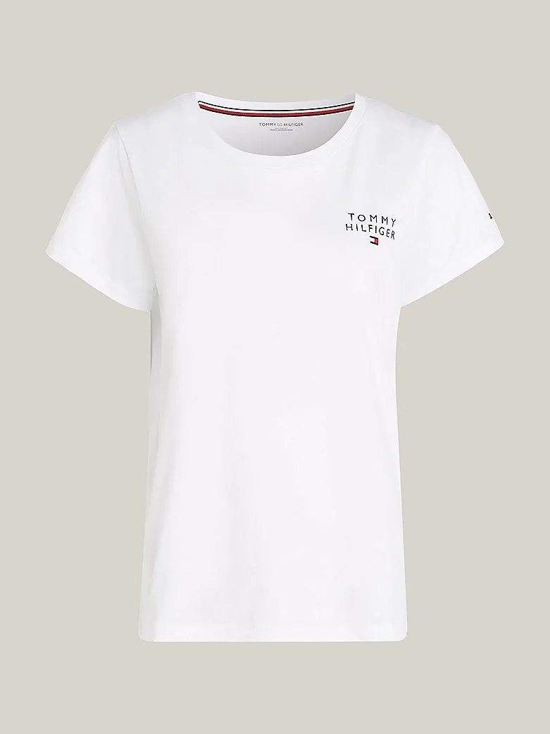 Tommy Hilfiger PURE COTTON Womens T-Shirt White