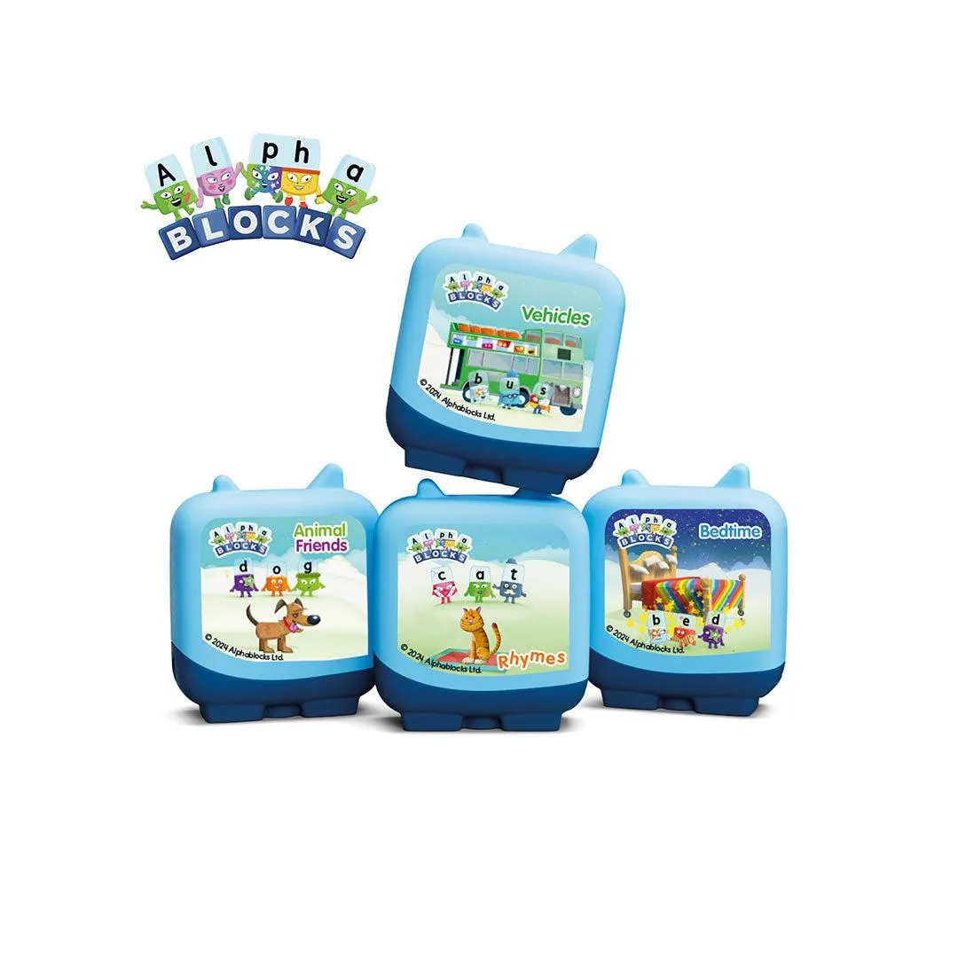 Tonies Alphablocks - Clever Pocket Tonies - 4 Pack