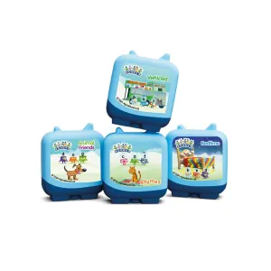 Tonies Alphablocks - Clever Pocket Tonies - 4 Pack