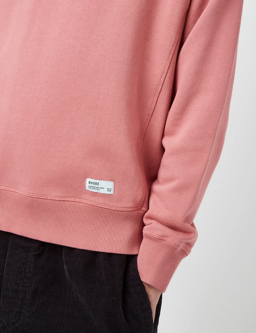 Top Rated Bhode Archive Sweatshirt (Organic) - Dusty Rose Pink  Going Fast!