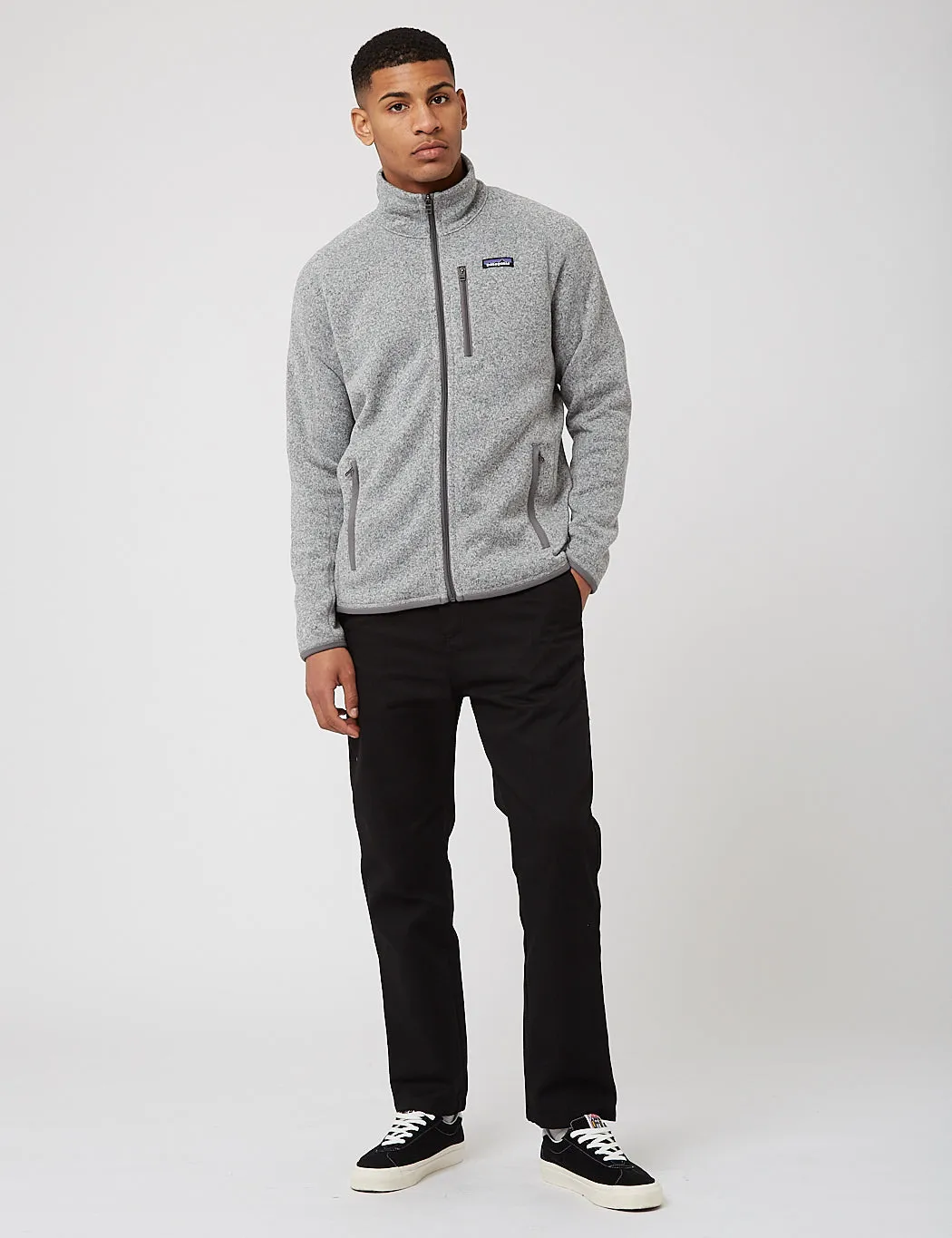 Top Rated Patagonia Better Sweater Jacket  - Stonewash Grey  Limited Stock!