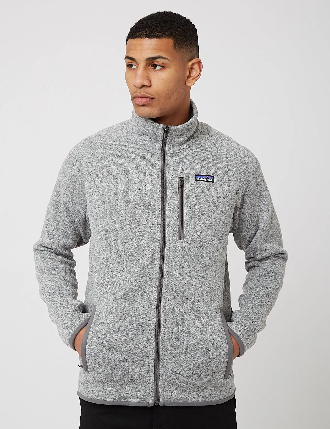 Top Rated Patagonia Better Sweater Jacket  - Stonewash Grey  Limited Stock!