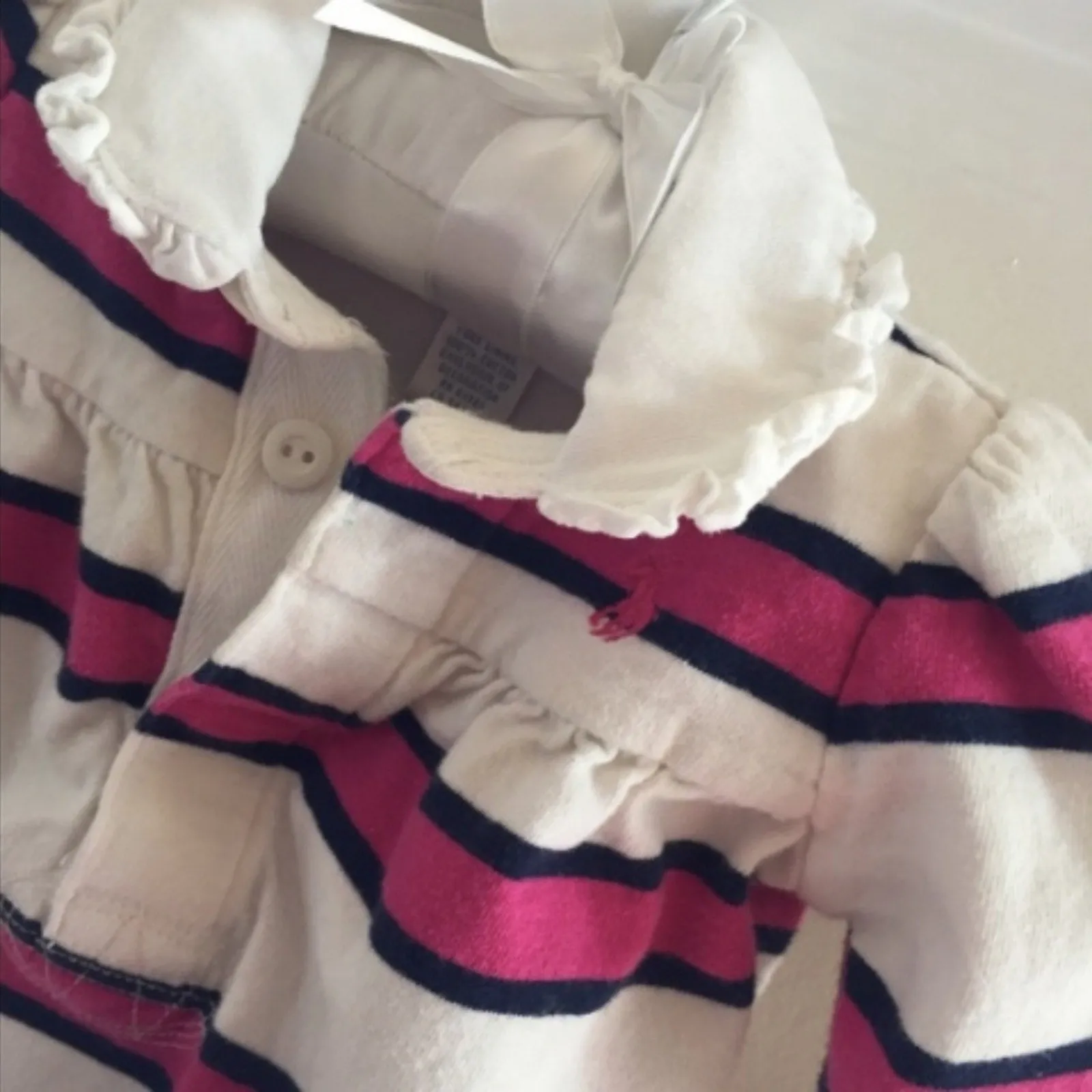 Top Rated Ralph Lauren Pink Striped One Piece Outfit 6 Months  Limited Availability!