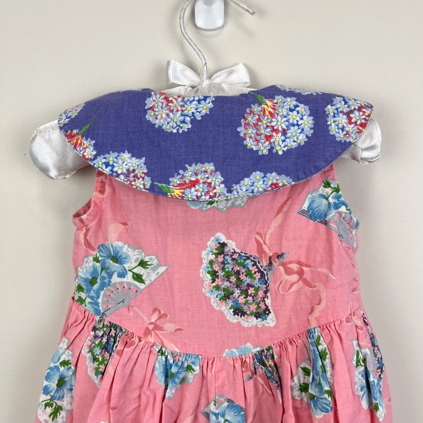Top Rated Vintage Mousefeathers Pink Floral Romper 18 Months  Almost Gone!