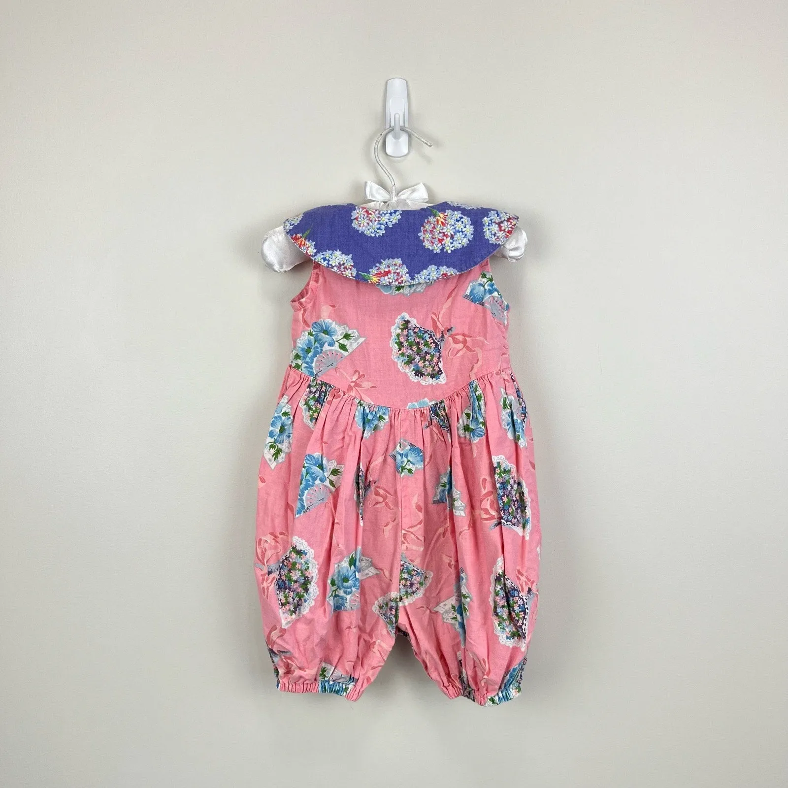 Top Rated Vintage Mousefeathers Pink Floral Romper 18 Months  Almost Gone!