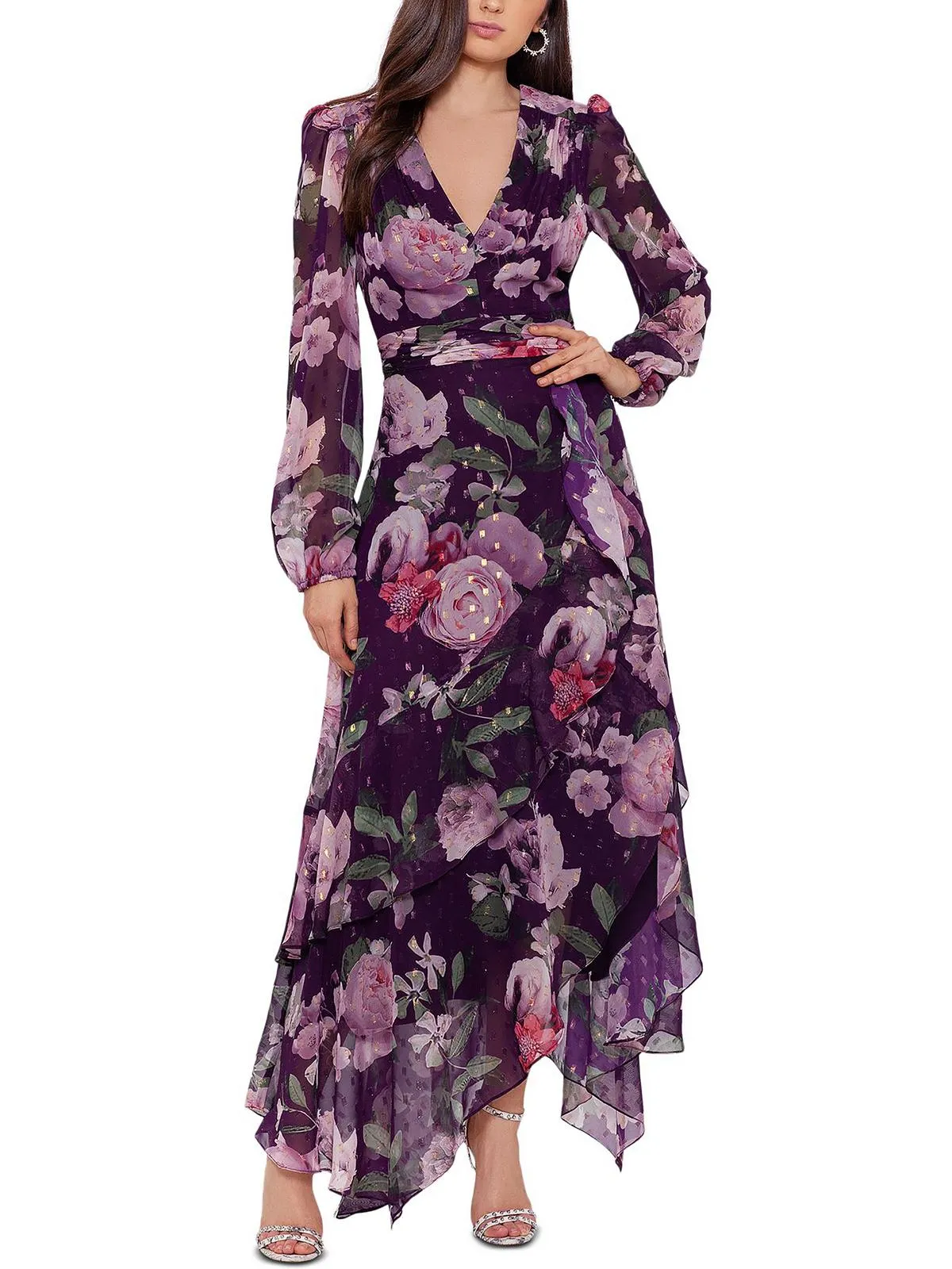 Top Rated Womens Chiffon Floral Maxi Dress  Dont Miss Out!