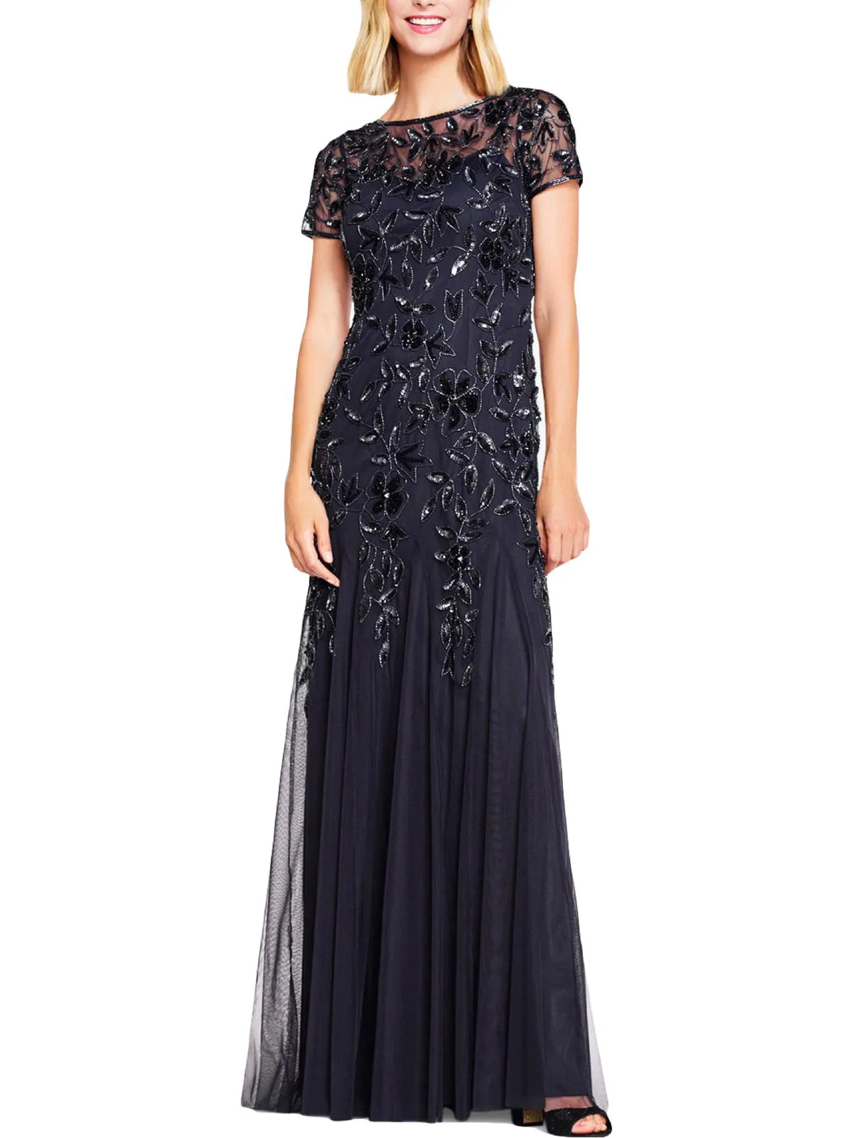 Top Rated Womens Sequined Maxi Evening Dress  Going Fast!