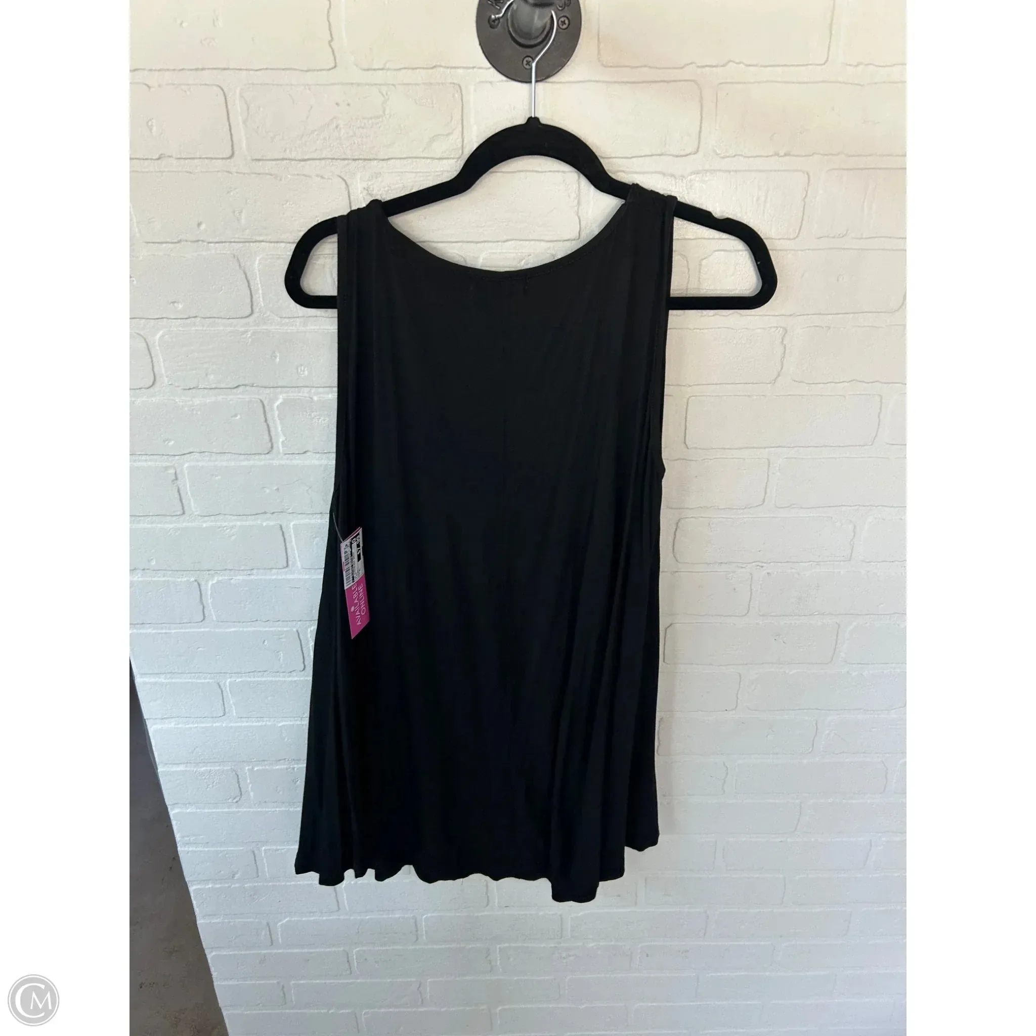Top Sleeveless Basic By Clothes Mentor In Black, Size: Xl