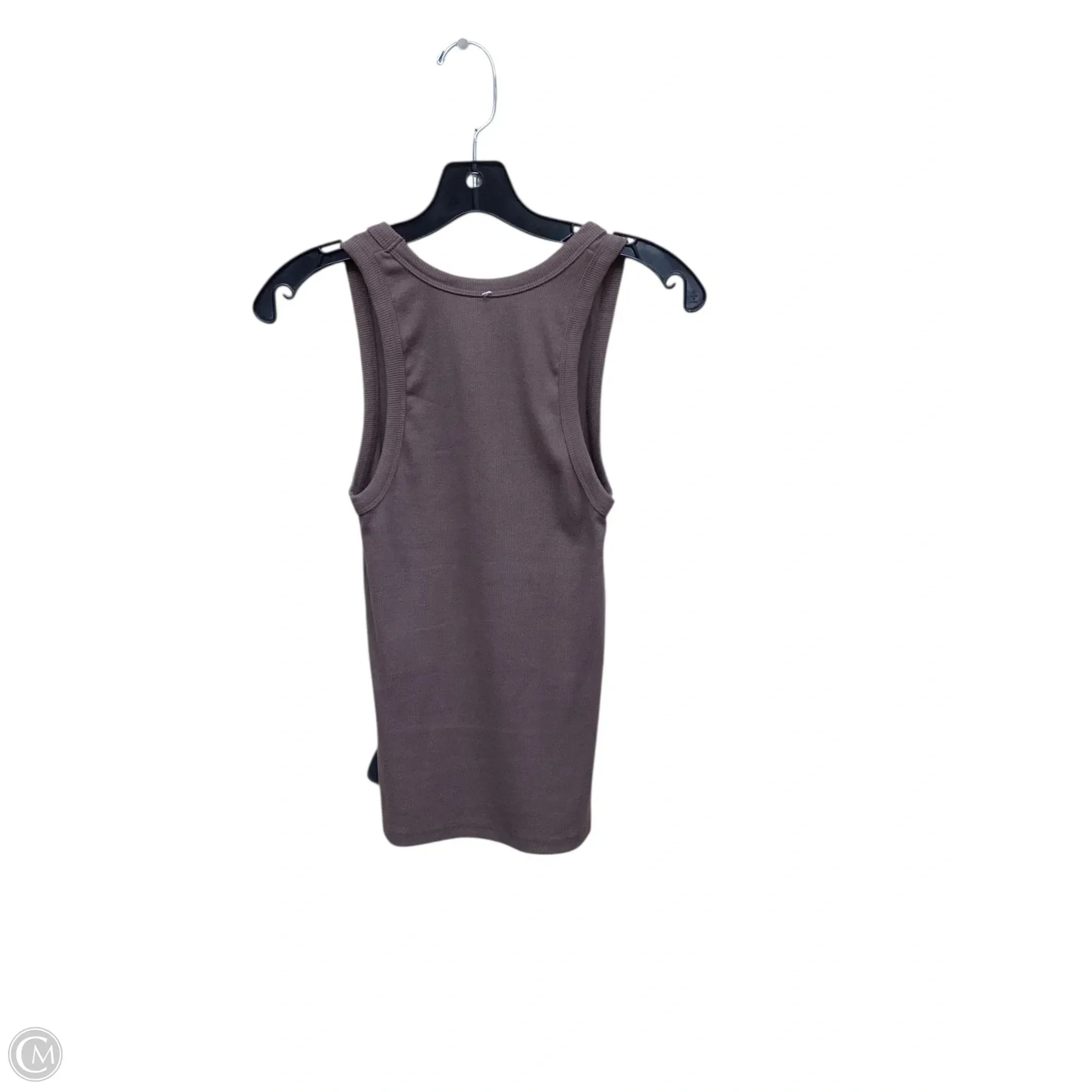 Top Sleeveless By Abercrombie And Fitch In Brown, Size: M