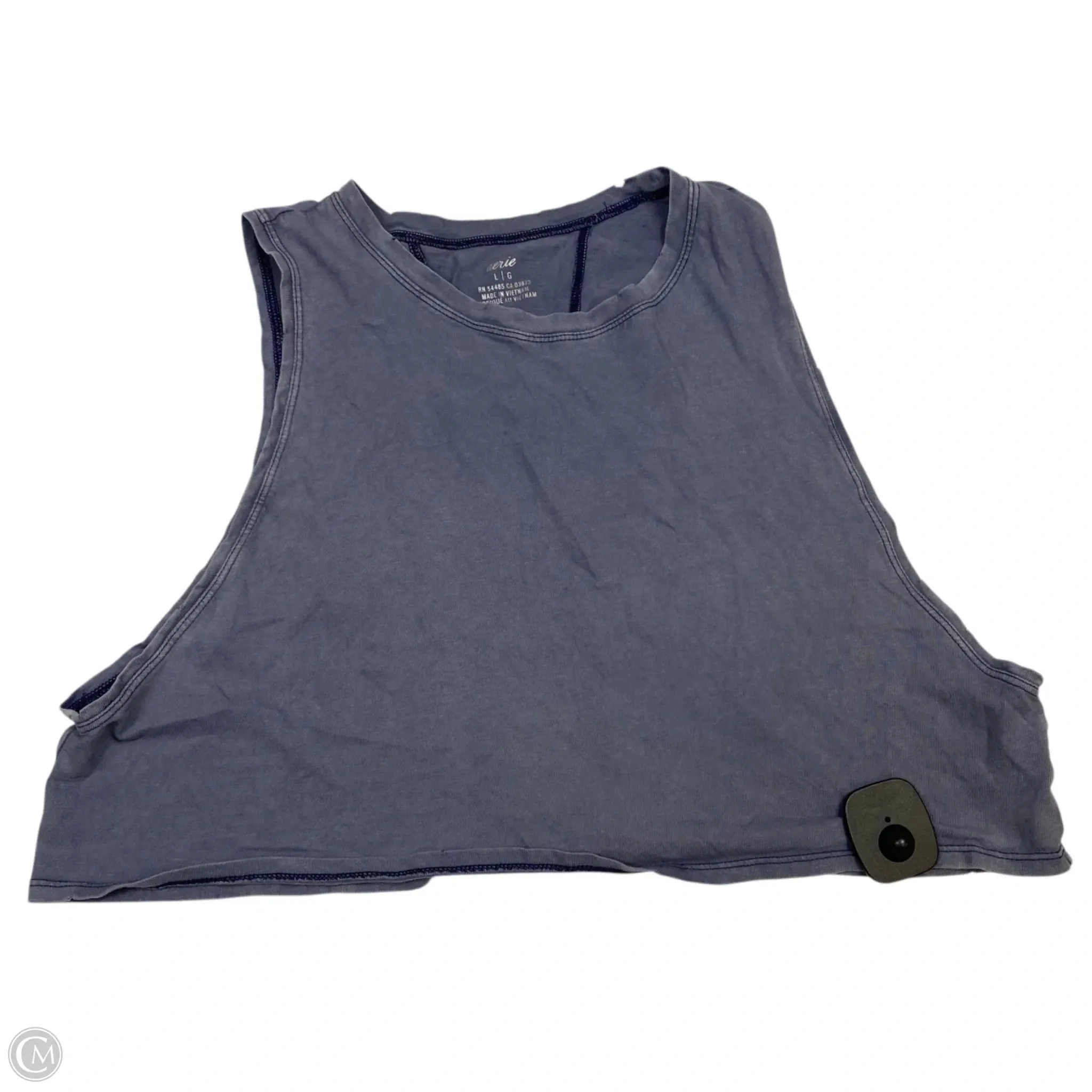 Top Sleeveless By Aerie In Blue, Size: L