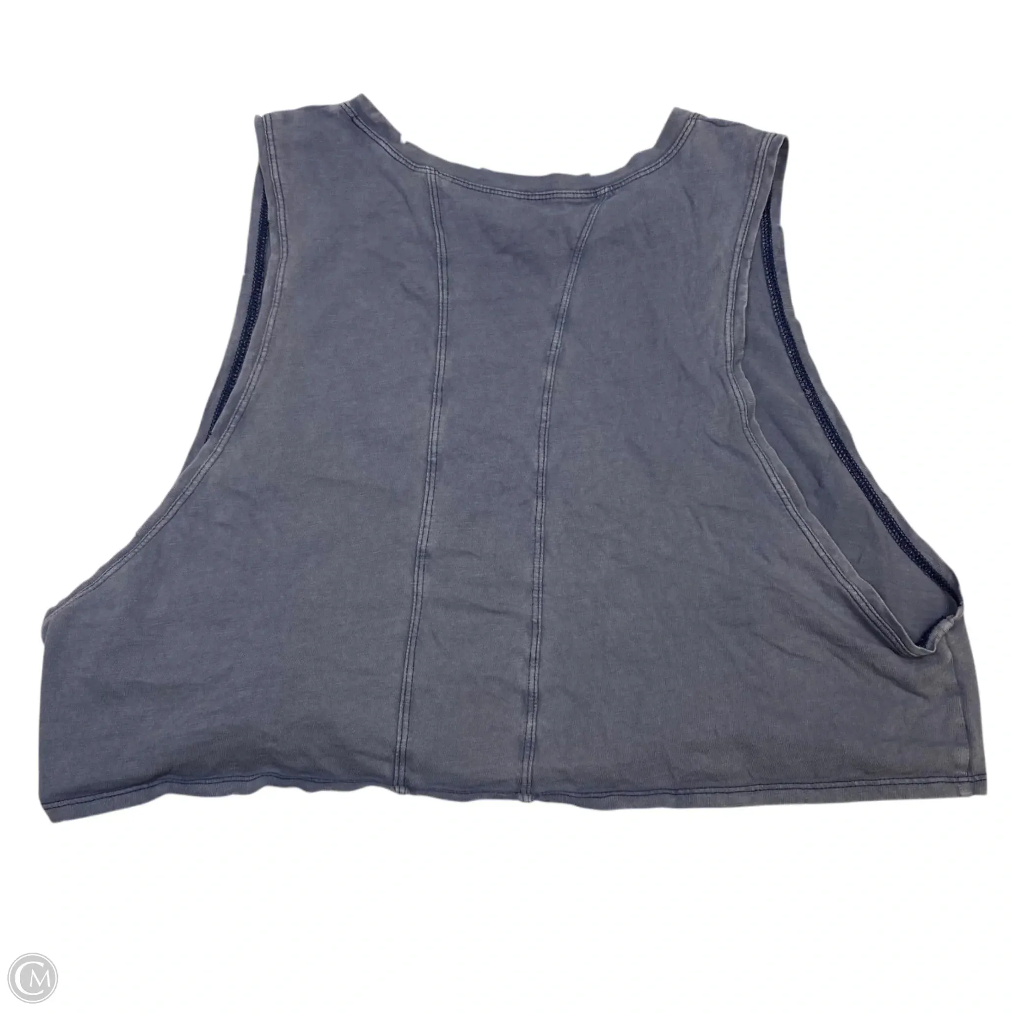 Top Sleeveless By Aerie In Blue, Size: L