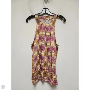 Top Sleeveless By Christian Siriano In Multi-colored, Size: M