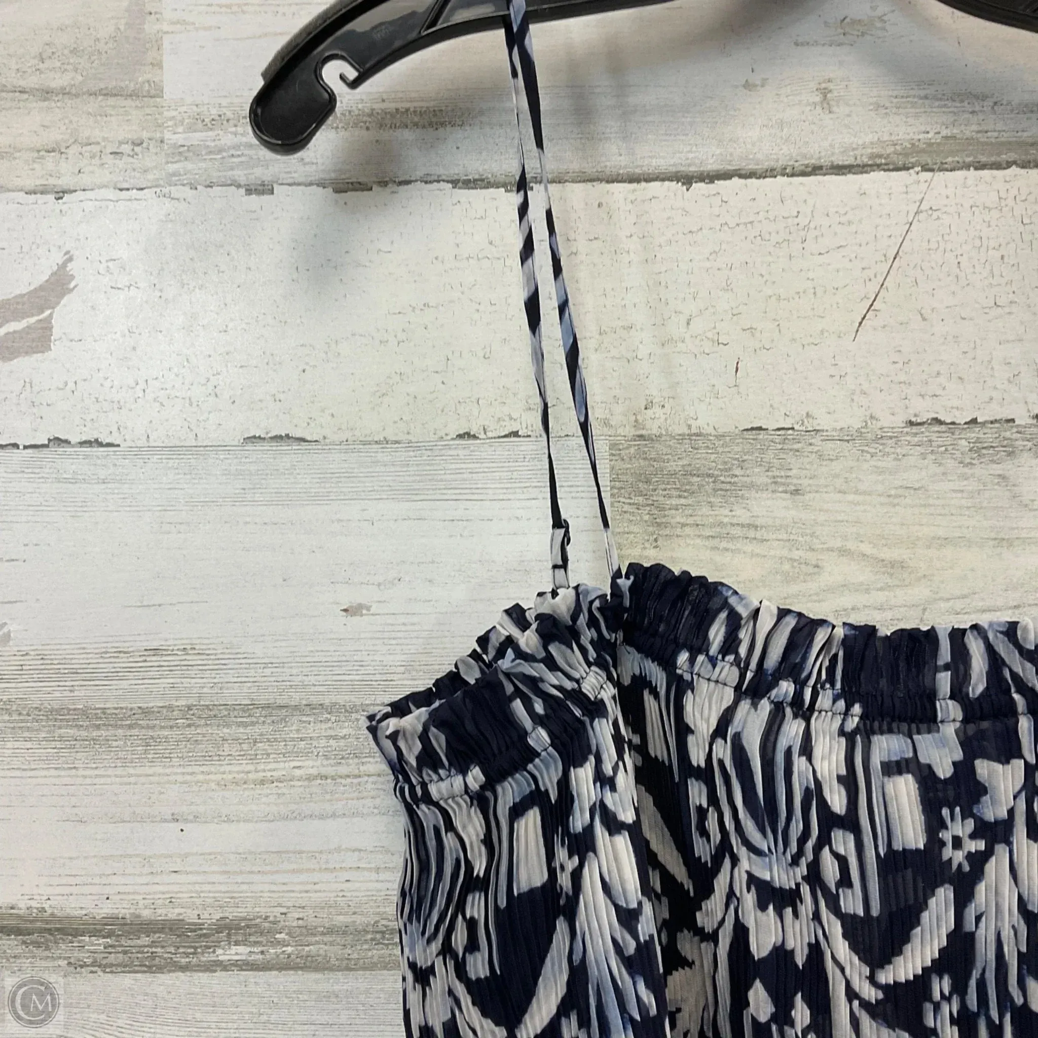 Top Sleeveless By H&m In Blue, Size: M