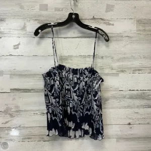 Top Sleeveless By H&m In Blue, Size: M