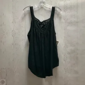 Top Sleeveless By Torrid In Black, Size: 1x