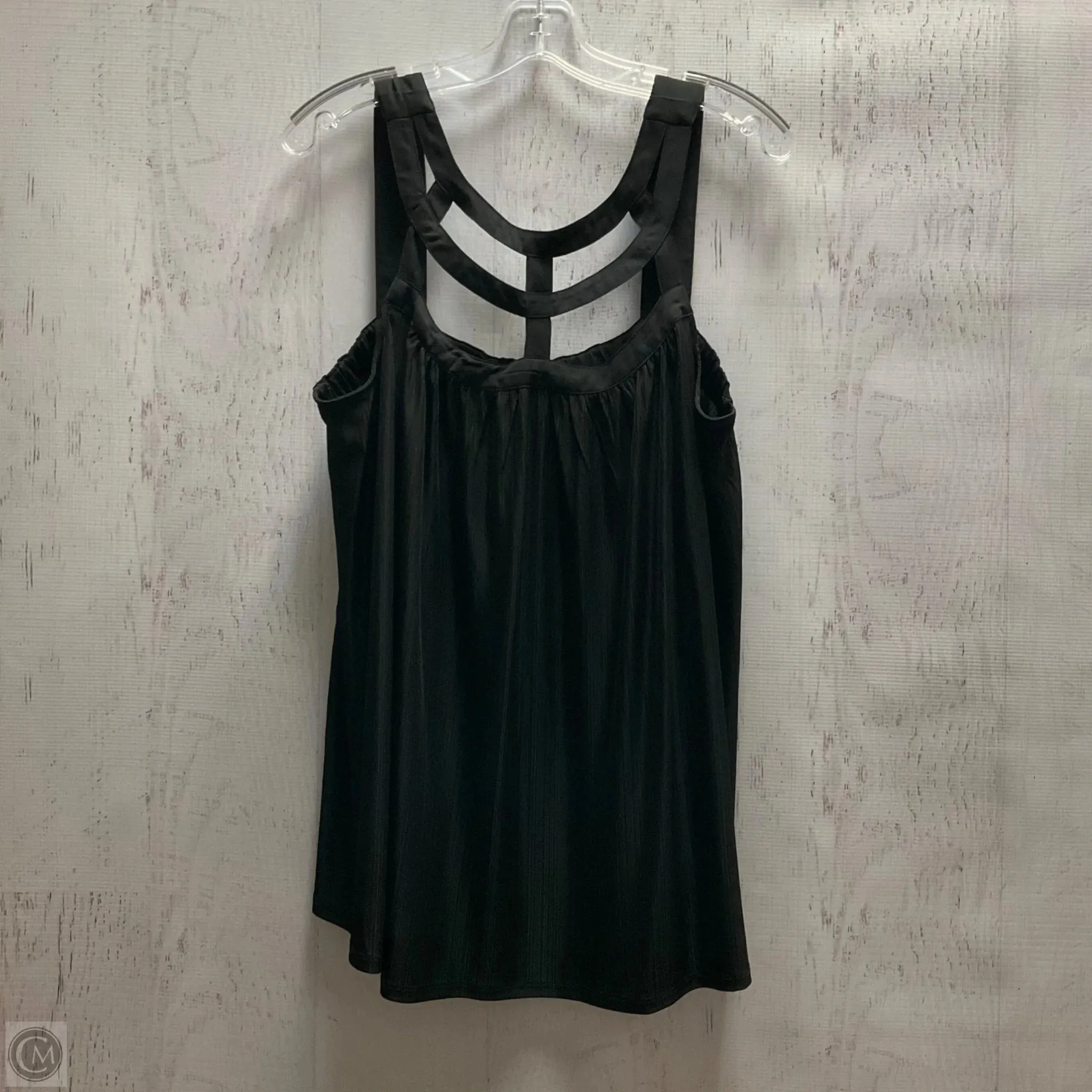 Top Sleeveless By Torrid In Black, Size: 1x