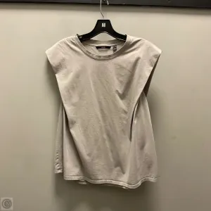 Top Sleeveless By Vero Moda In Grey, Size: Xl
