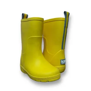 Totes Toddler Boy Size 5/6 Yellow Tall Charley Rain Boots