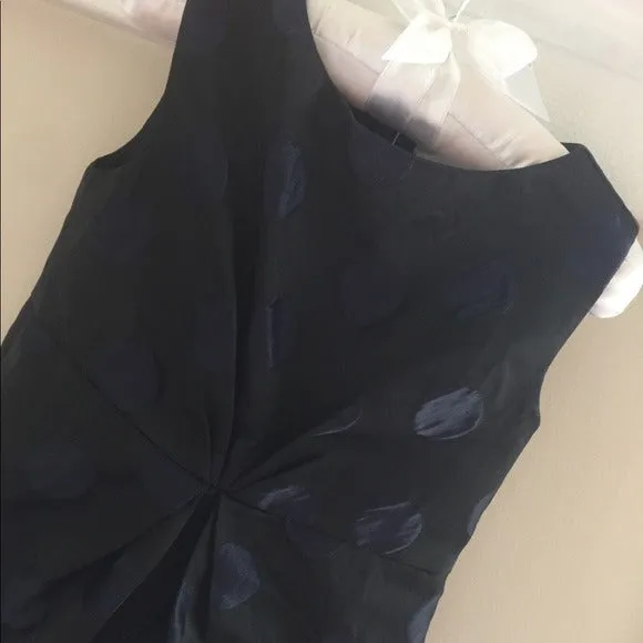 Trending Now Crewcuts Navy & Black Polka Dot Party Dress 2T  Ends Soon!