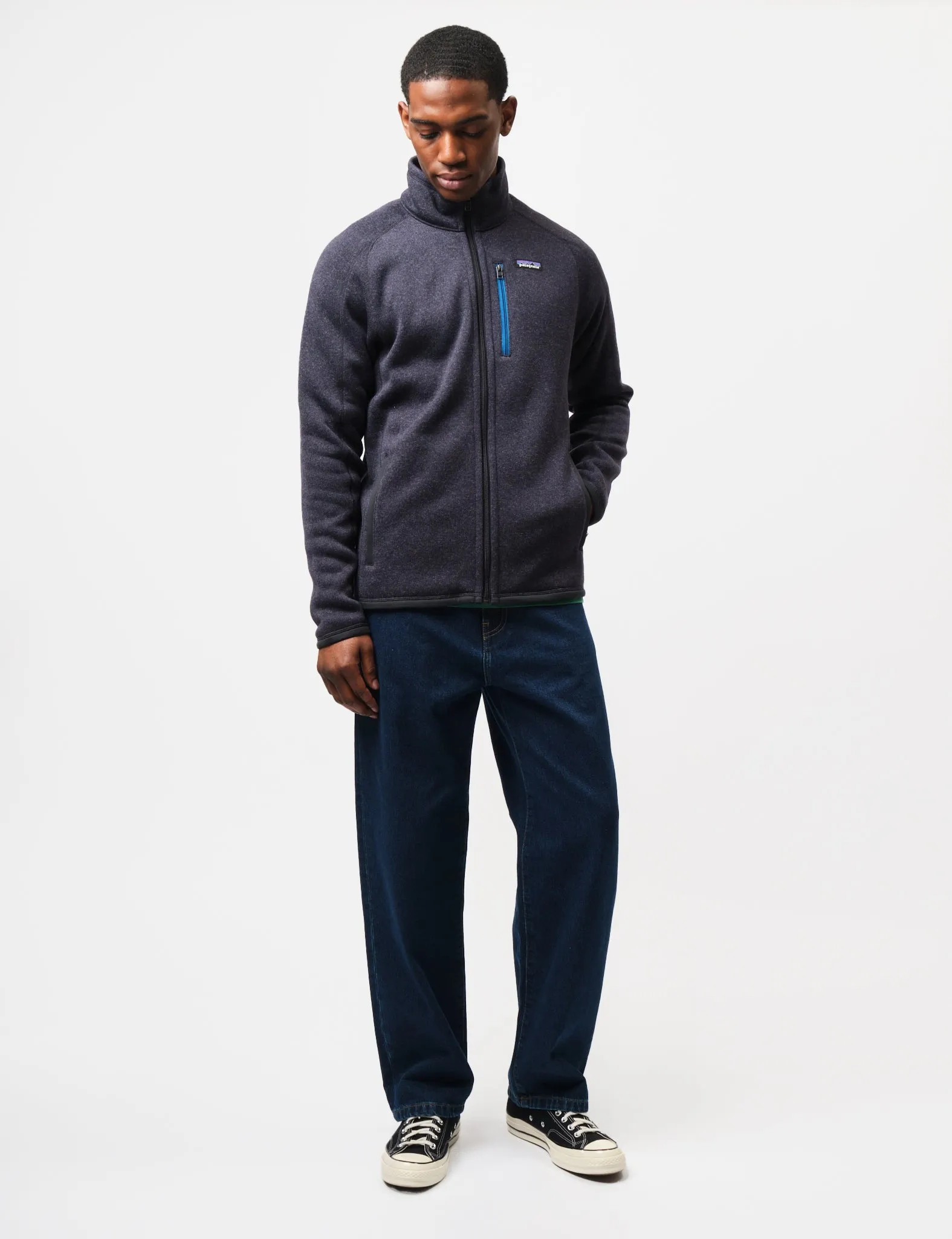 Trending Now Patagonia Better Sweater Jacket - Pitch Blue  Almost Gone!