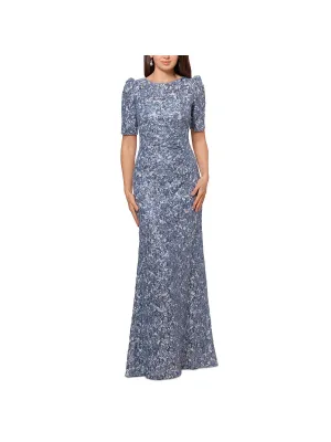 Trending Now Petites Womens Sequined Maxi Evening Dress  Limited Release!