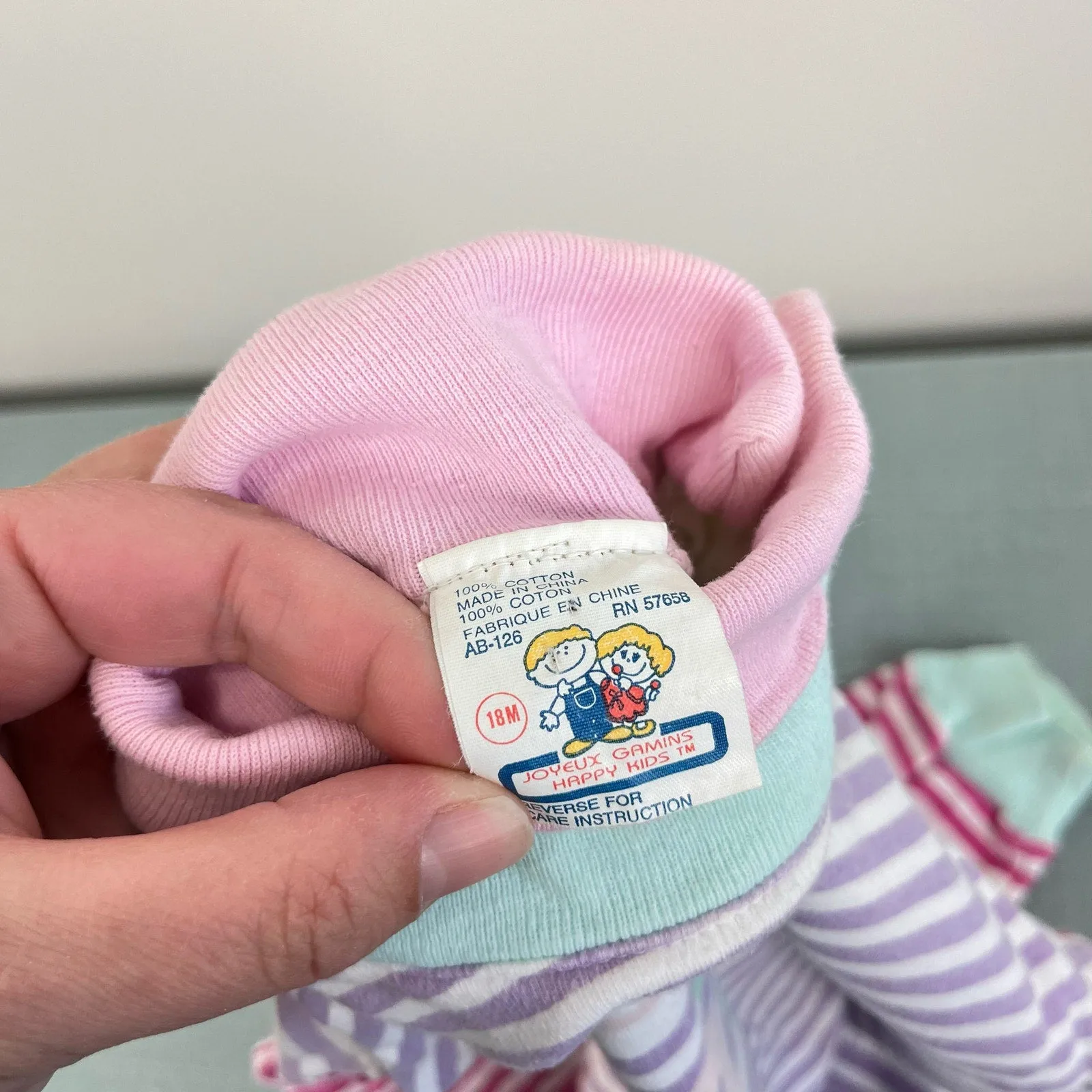 Trending Now Vintage Happy Kids Striped ABC Shirt 18 Months  Almost Sold Out!
