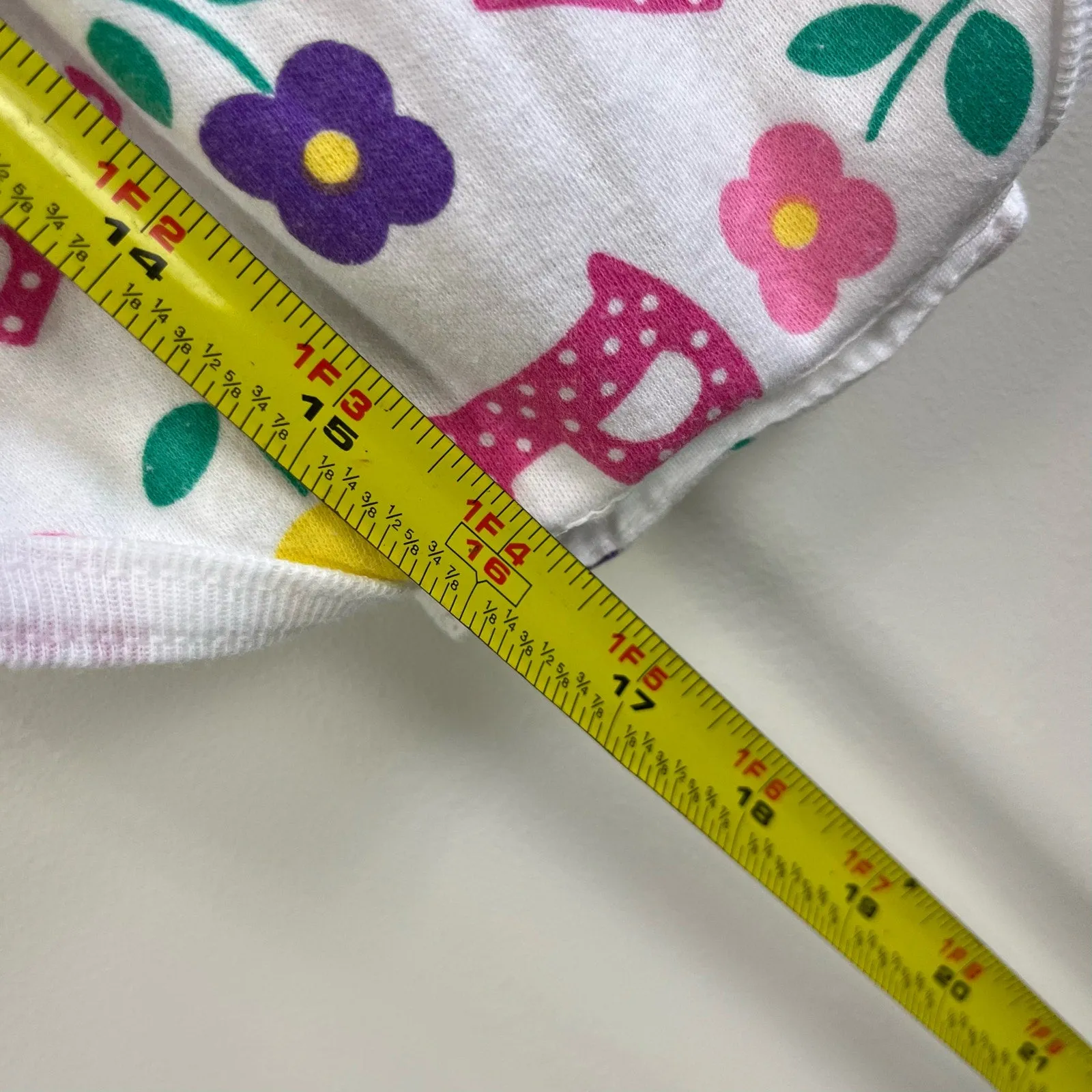 Trending Now Vintage Healthtex Floral Alphabet Bodysuit 24 Months  Last Few Pieces!