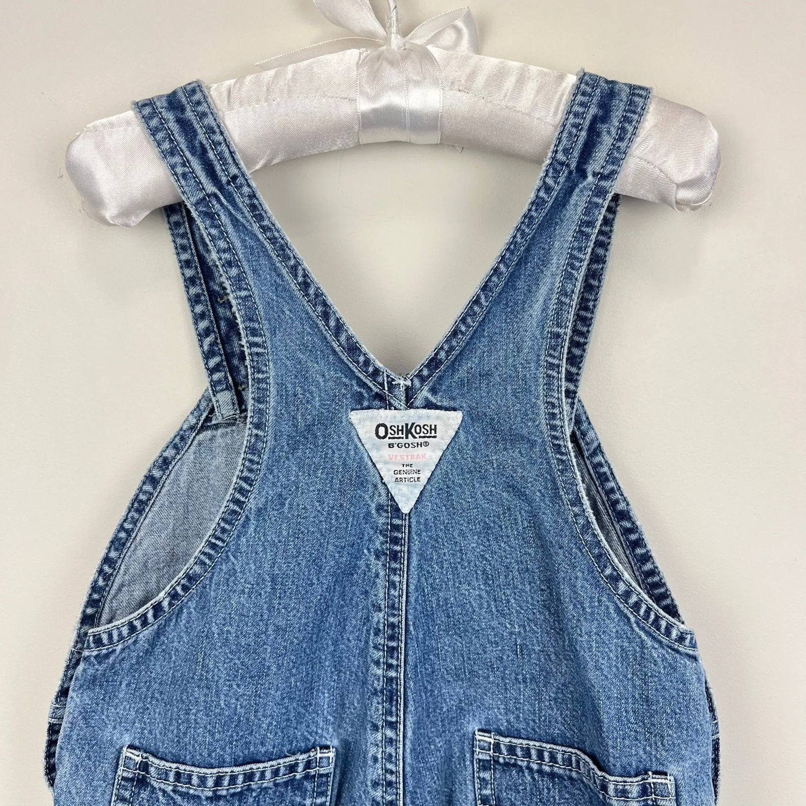 Trending Now Vintage OshKosh B'gosh Blue Jean Overalls 24 Months  Dont Miss Out!