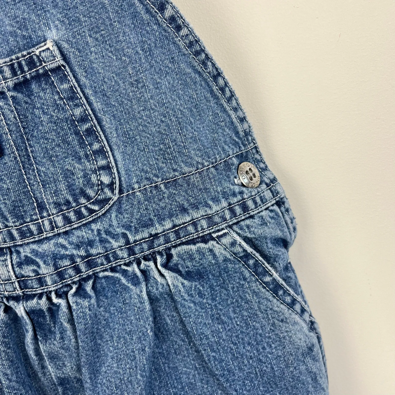 Trending Now Vintage OshKosh B'gosh Blue Jean Overalls 24 Months  Dont Miss Out!