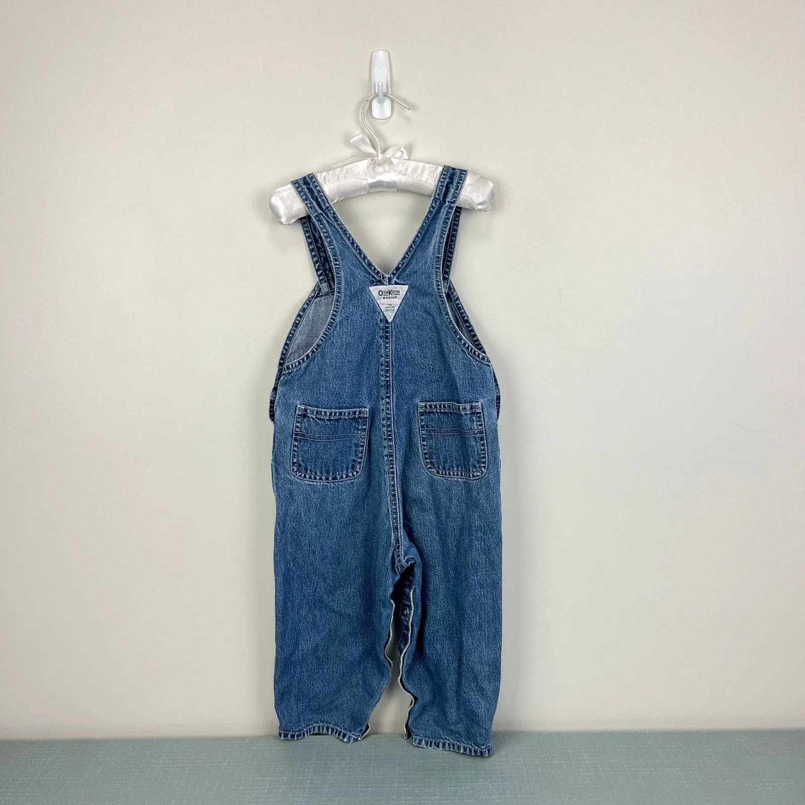 Trending Now Vintage OshKosh B'gosh Blue Jean Overalls 24 Months  Dont Miss Out!