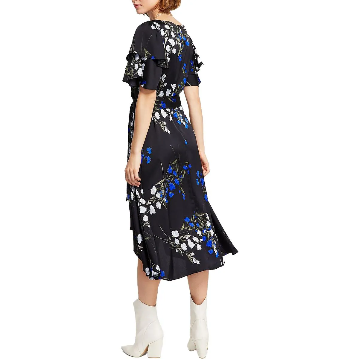 Trending Now Womens Belted Midi Wrap Dress  Almost Sold Out!