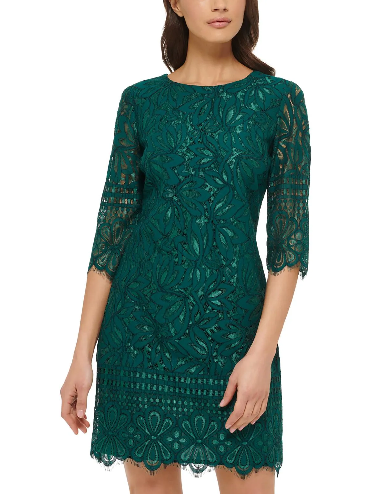 Trending Now Womens Lace Short Sheath Dress  Last Few Pieces!